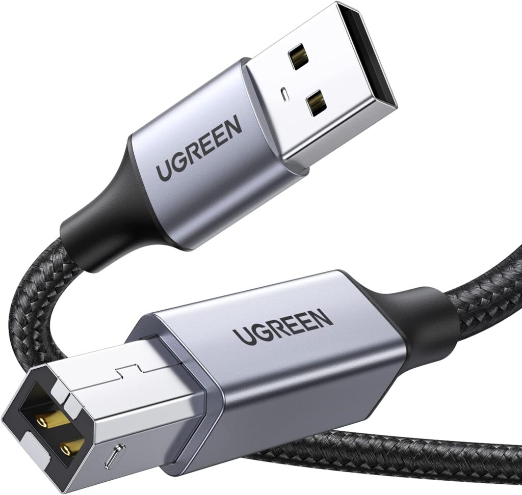 Ugreen 80803 2.0 USB-A Male To Printer Cable