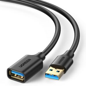 UGREEN 30127 Fast 5Gbps USB-A 3.0 Male to Female Extension Cable - 3M
