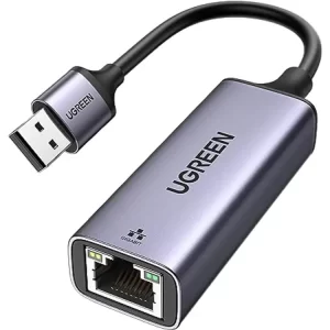 UGREEN USB to RJ45 Ethernet Adapter Aluminum Case (50922) by mybrandstore.pk