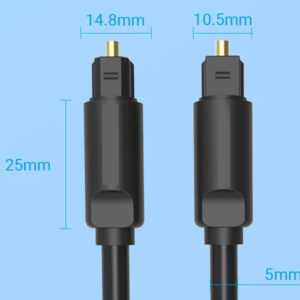 Onten 7515 Optical Digital Audio Cable, Connect PS4X Box with the Amplifier Transmits your sound 1.3M mybrandstore.pk