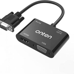 Onten 5138HV VGA To HDMI And VGA With Audio by mybrandstore.pk