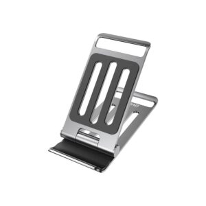 Dudao F14 foldable desktop phone holder gray