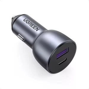 Ugreen PD 3.0+QC 3.0 Dual 42.5W Fast Car Charger 60980