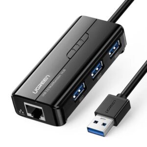 Ugreen USB 3.0 Hub with Gigabit Ethernet Adapter 20265
