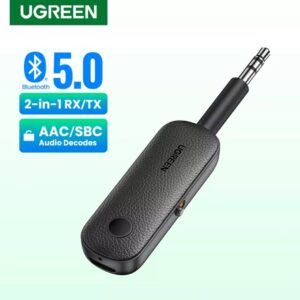 UGREEN BLUETOOTH 5.0 TRANSMITTER AND RECEIVER 80893