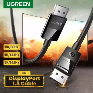 Ugreen DisplayPort 1.4 Male to Male Cable 5m
