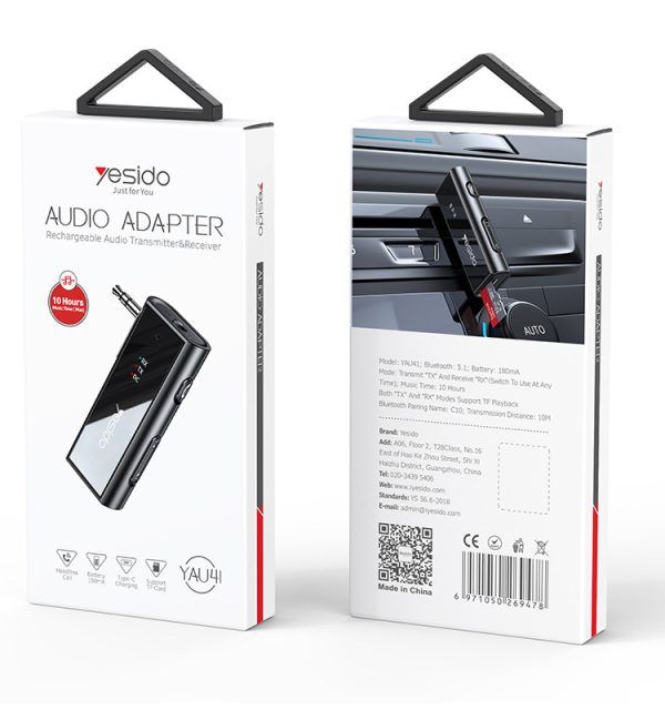 YESIDO YAU41 2 in 1 Wireless Adapter - Image 6