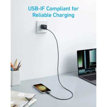 Anker A81E1(310) USB C to C Fast Charging Cable 0.9meter (60W/3A) - Image 2