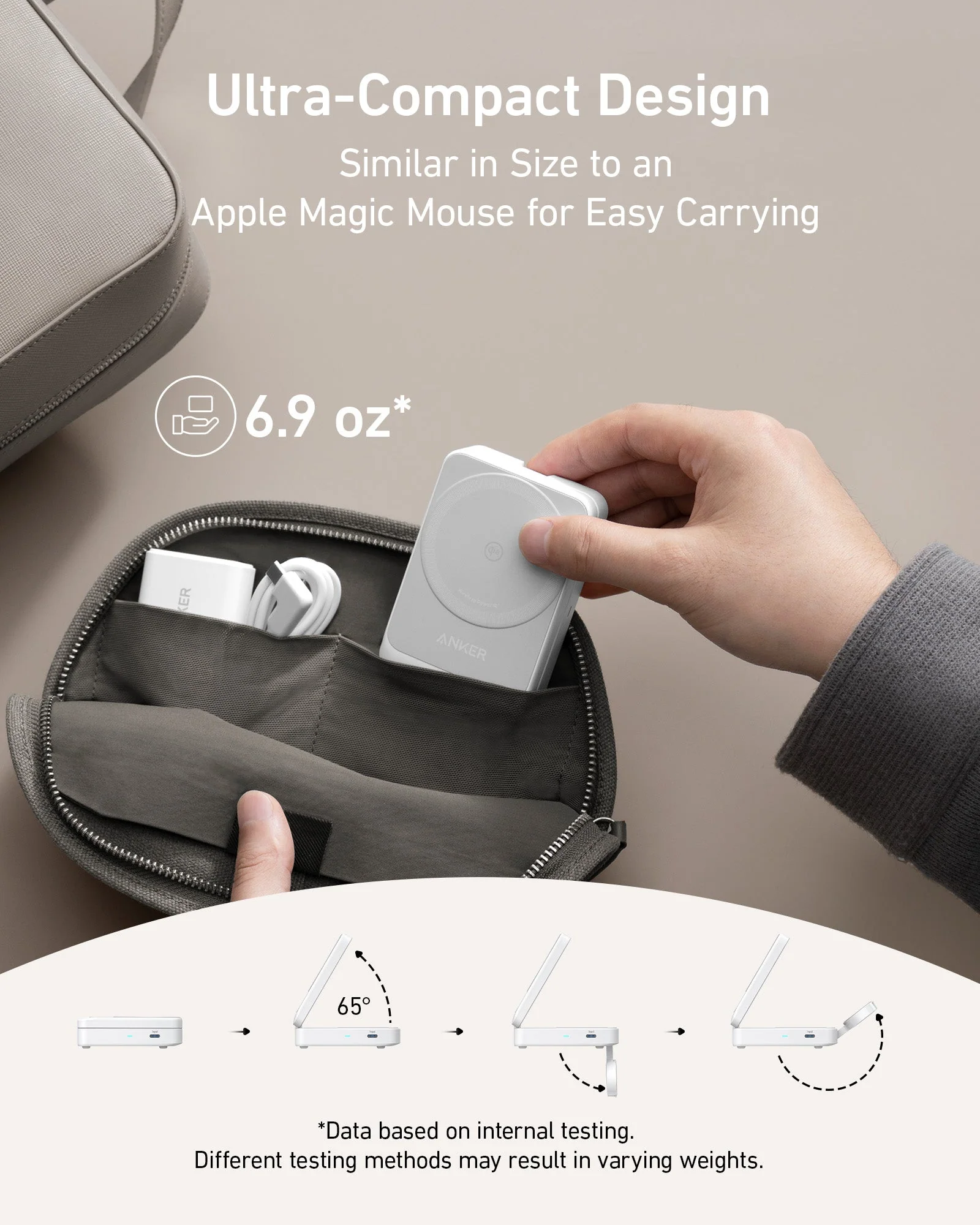 Anker MagGo Wireless Charging Station (Foldable 3-in-1) B2557 - Image 6