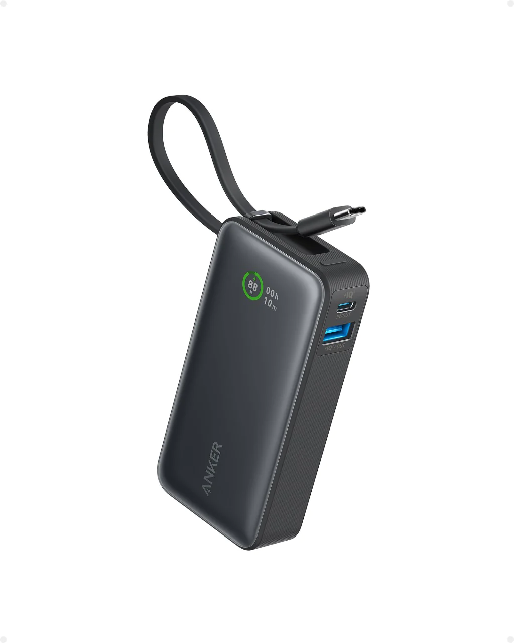 Anker Nano 10000mAh Power Bank 30W | Portable Fast Charger | A1259