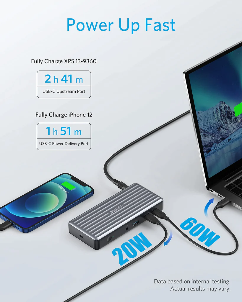 Anker PowerExpand 9-in-1 USB-C PD Docking Station (A8349) - Image 3