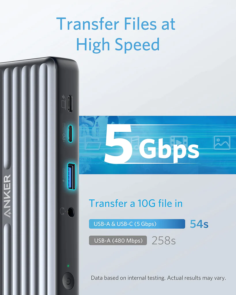 Anker PowerExpand 9-in-1 USB-C PD Docking Station (A8349) - Image 4