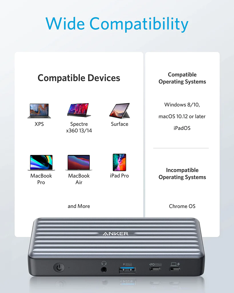 Anker PowerExpand 9-in-1 USB-C PD Docking Station (A8349) - Image 6