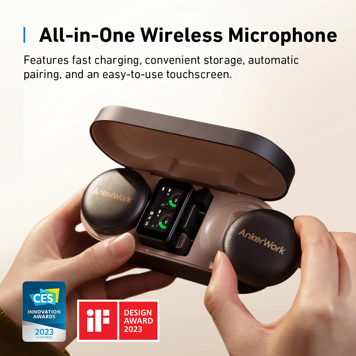 AnkerWork M650 Wireless Microphone A3320 - Image 2