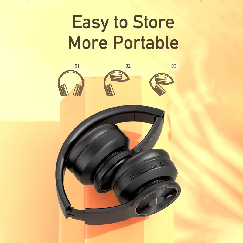 Awei A996 Pro ANC Wireless Bluetooth Foldable Adjustable Headphone - Image 6