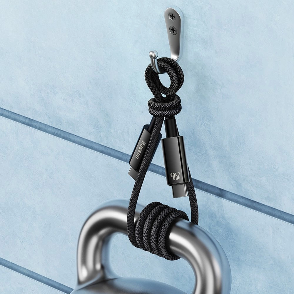 Baseus 240W Tungsten Gold Fast Charge Data Cable Type-C to Type-C - Image 3