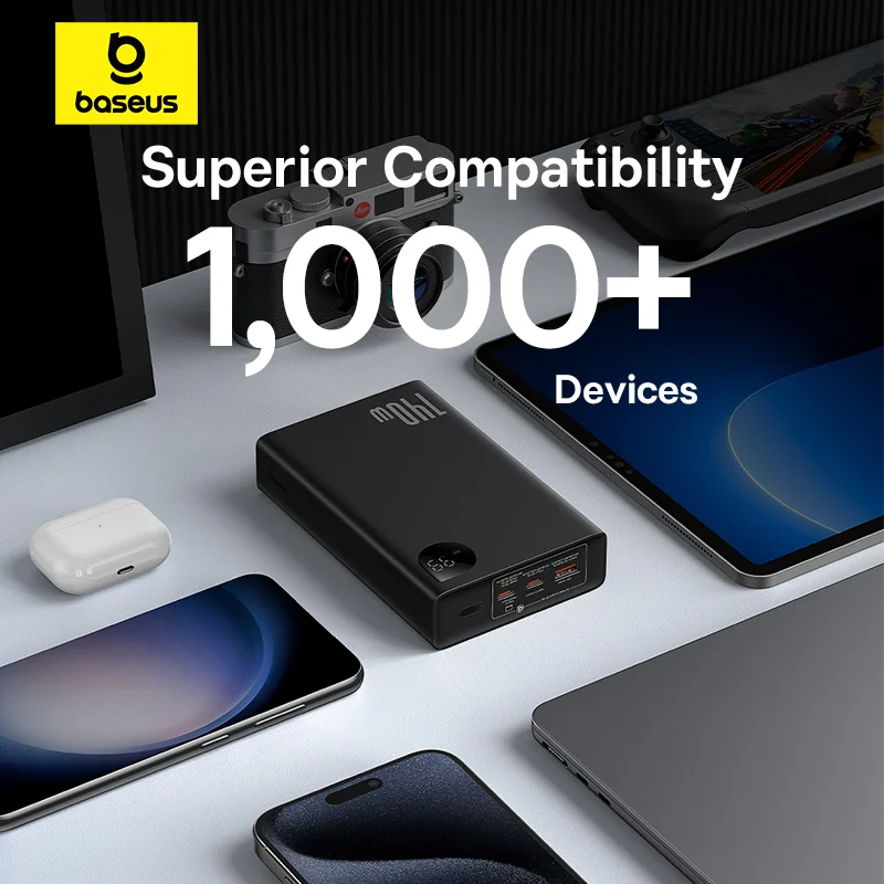Baseus 24000mAh 140W Adaman Digital Display Fast Charge Power Bank - Image 6