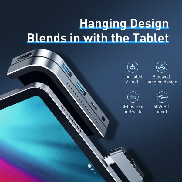 Baseus Bend Angle No.7 Multifunctional Type-C HUB - Image 5