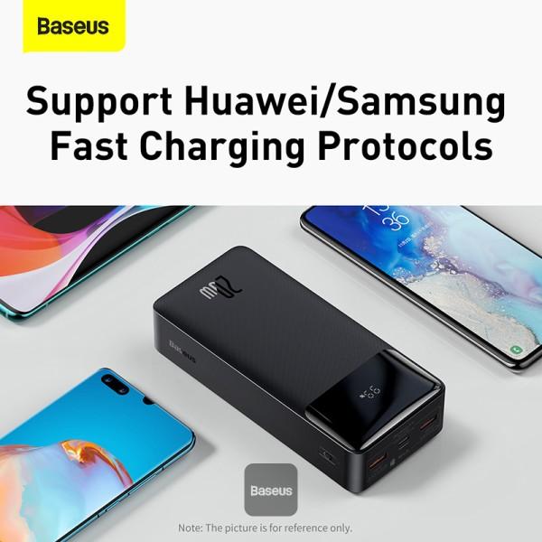 Baseus Bipow 30000mAh 20W Digital Display Power bank Black - Image 4