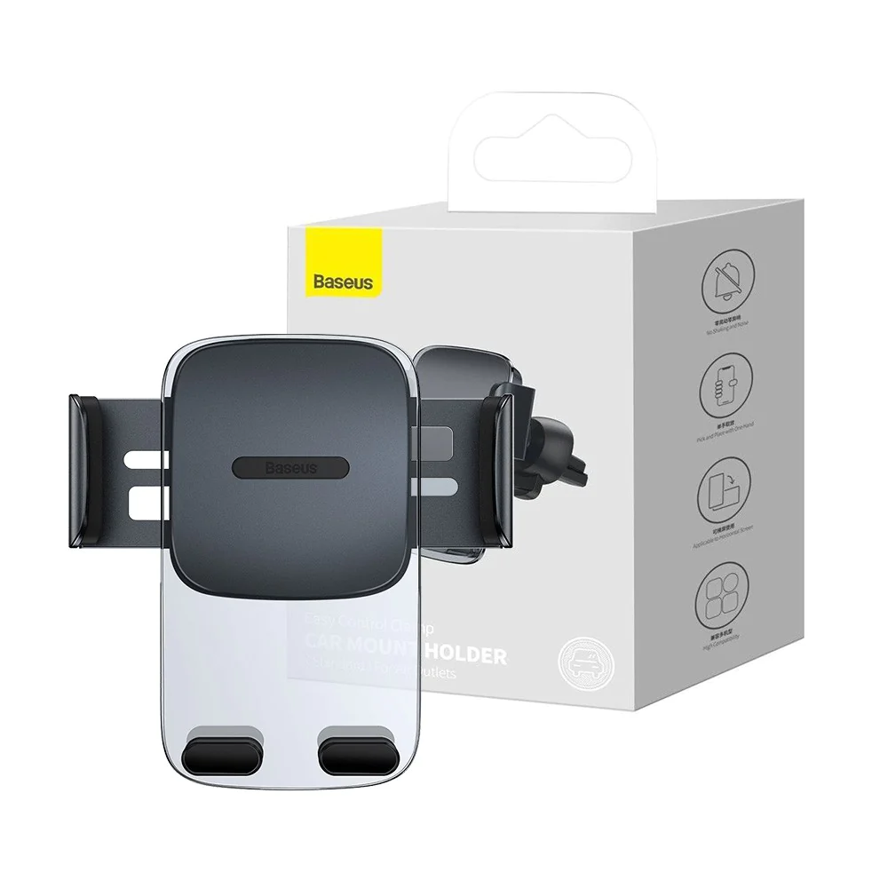 Baseus Easy Control Clamp Car Mount Holder (Air Outlet Version) - Image 5