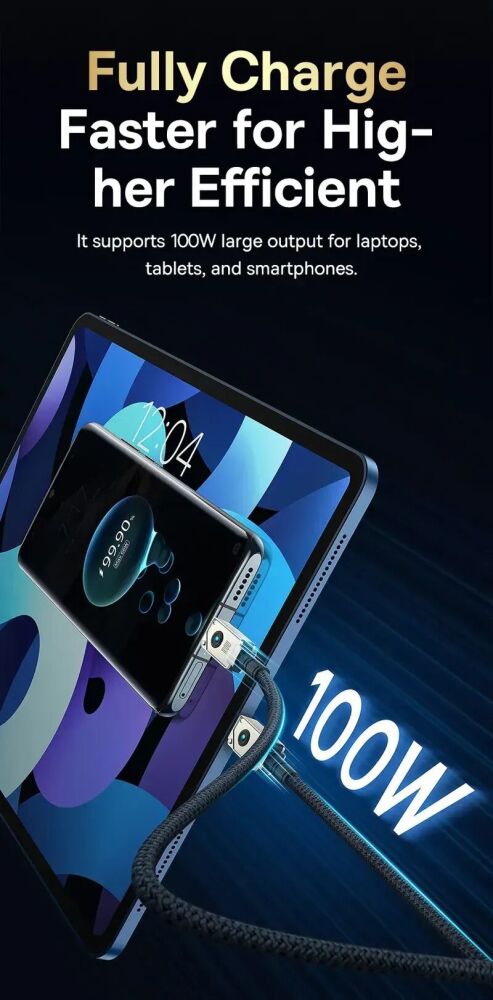 Baseus Unbreakable Series Fast Charging Data Cable Type-C to Type-C 100W - Image 7