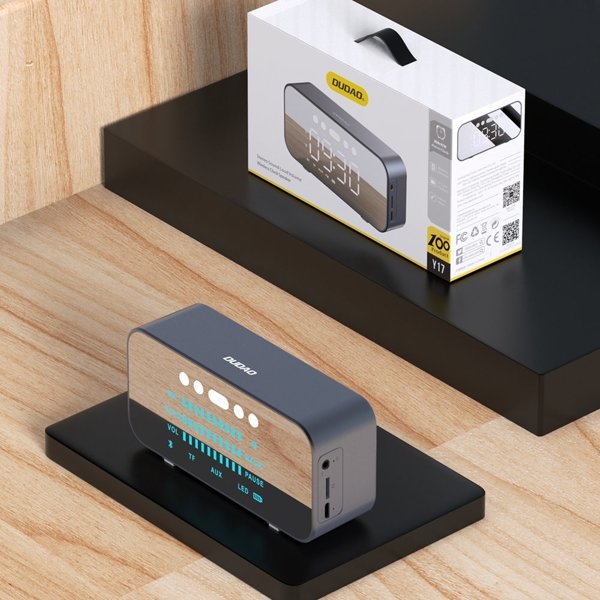 DUDAO Y17 Clock Bluetooth Speaker - Image 2