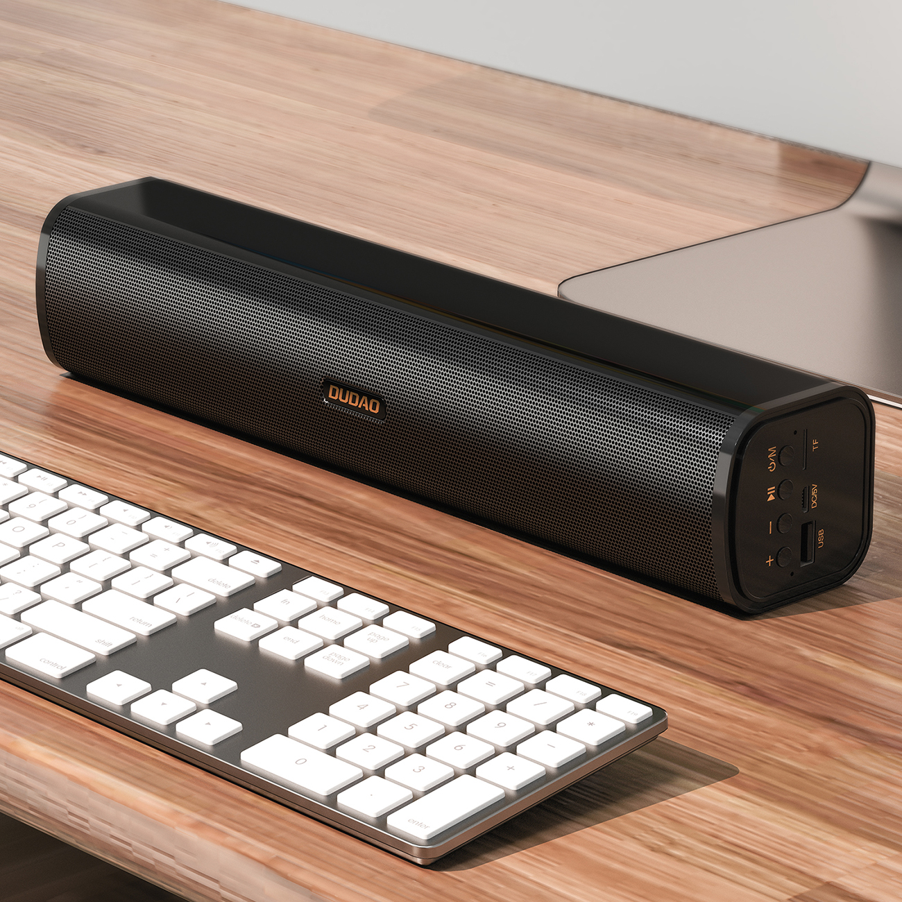 Dudao Y2+ Bluetooth 5.0 Speaker 2400mAh - Black - Image 2