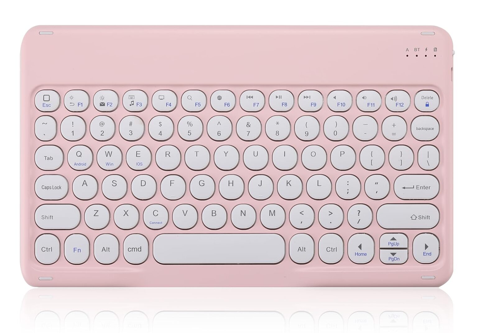JEQANG Arabic Ultra Thin Wireless Keyboard JW-330 - Image 4