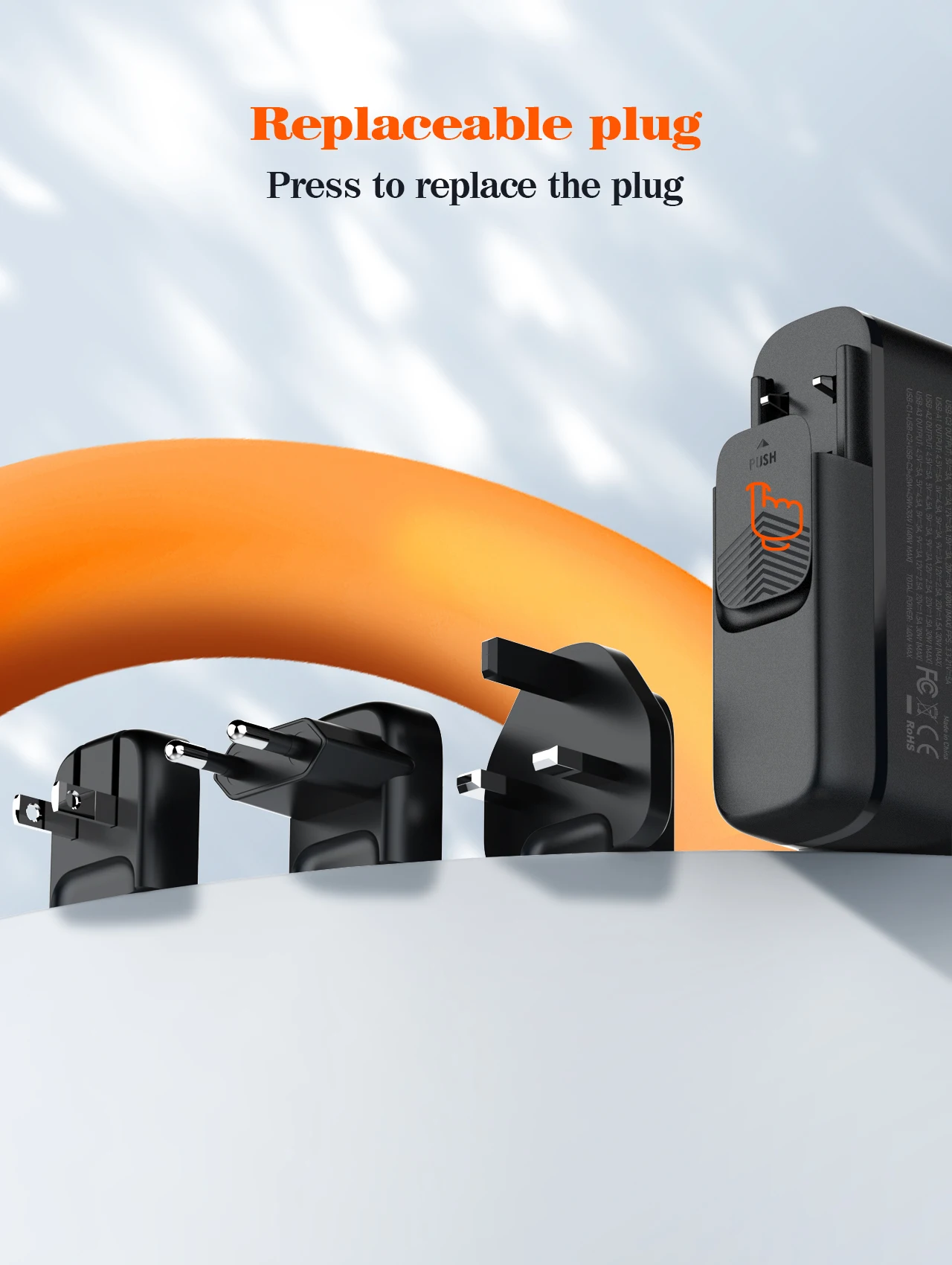 LDNIO A6140C 140W GaN Desktop Charger 6-Port Fast Charging - Image 5