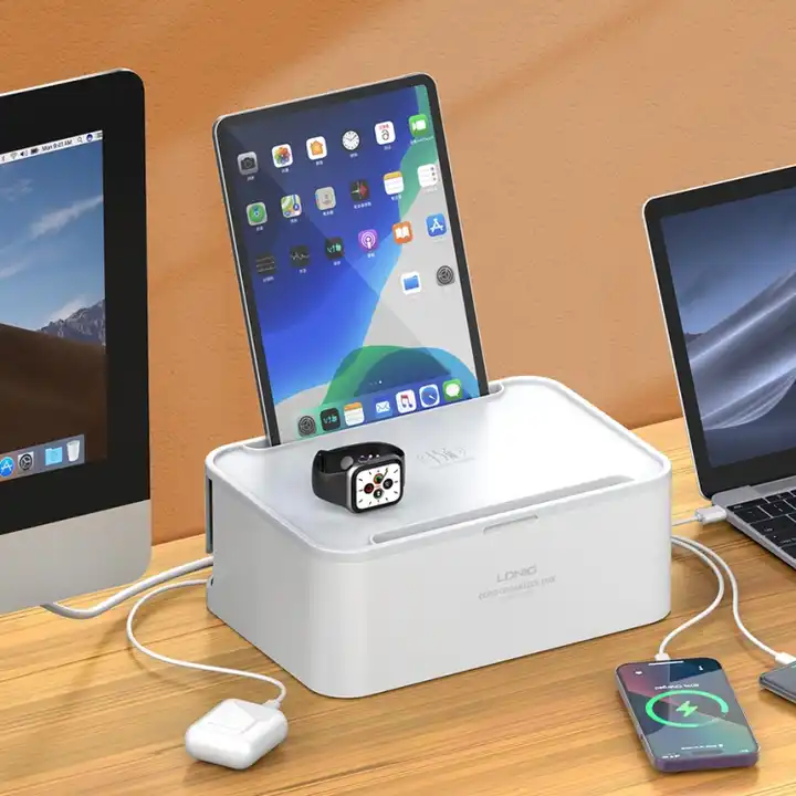 LDNIO SN5310W Power Socket Box 2500W Multi-Outlet Cord Organizer