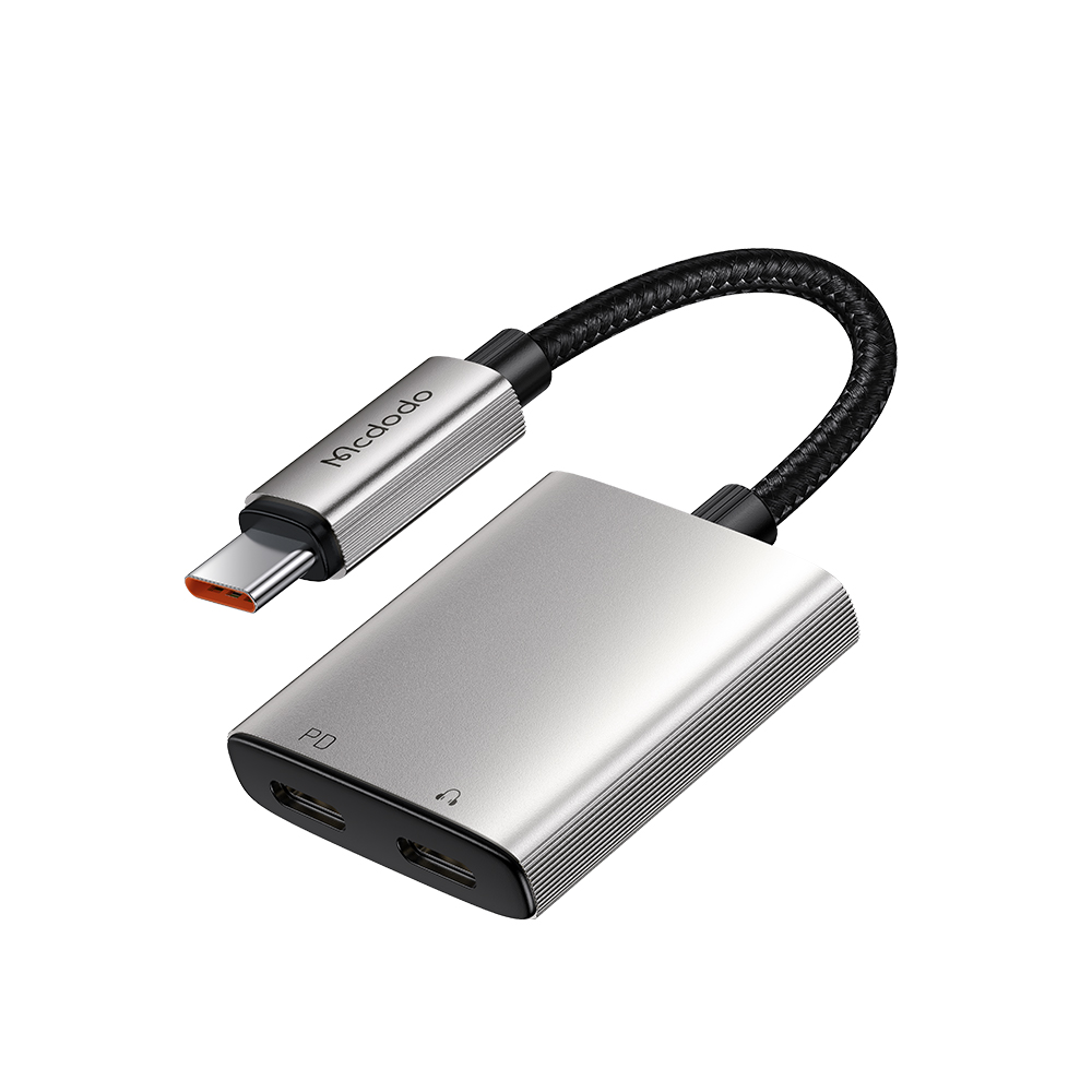 MCDODO CA-5570 2 IN 1 USB-C TO DUAL USB-C AUDIO ADAPTER