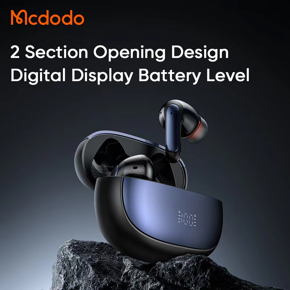 MCDODO TWS MULTI FUNCTION NOISE CANCELING EARBUDS - Image 2