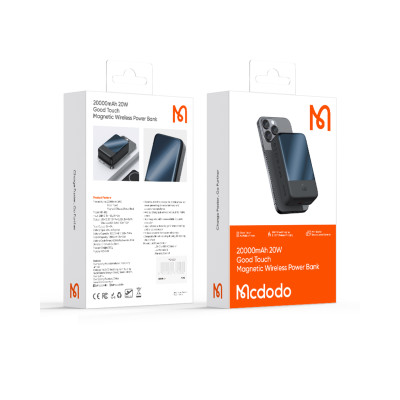 MCDODO 20000MAH 20W MAGNETIC WIRELESS POWER BANK MC-5021 - Image 5