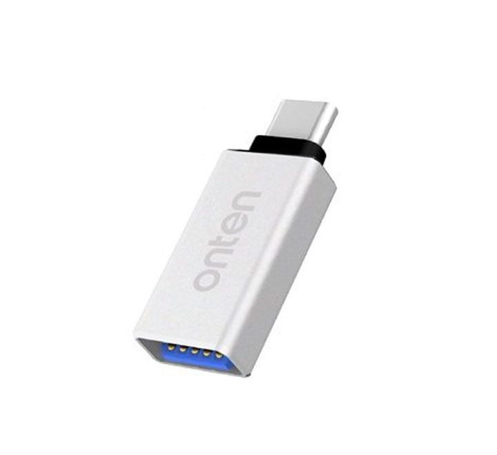 Onten 9130 Type C To USB 3.0 , 5Gbps Data Speed OTG Adapter for connect usb cables, flash drives, mouse & keyboards