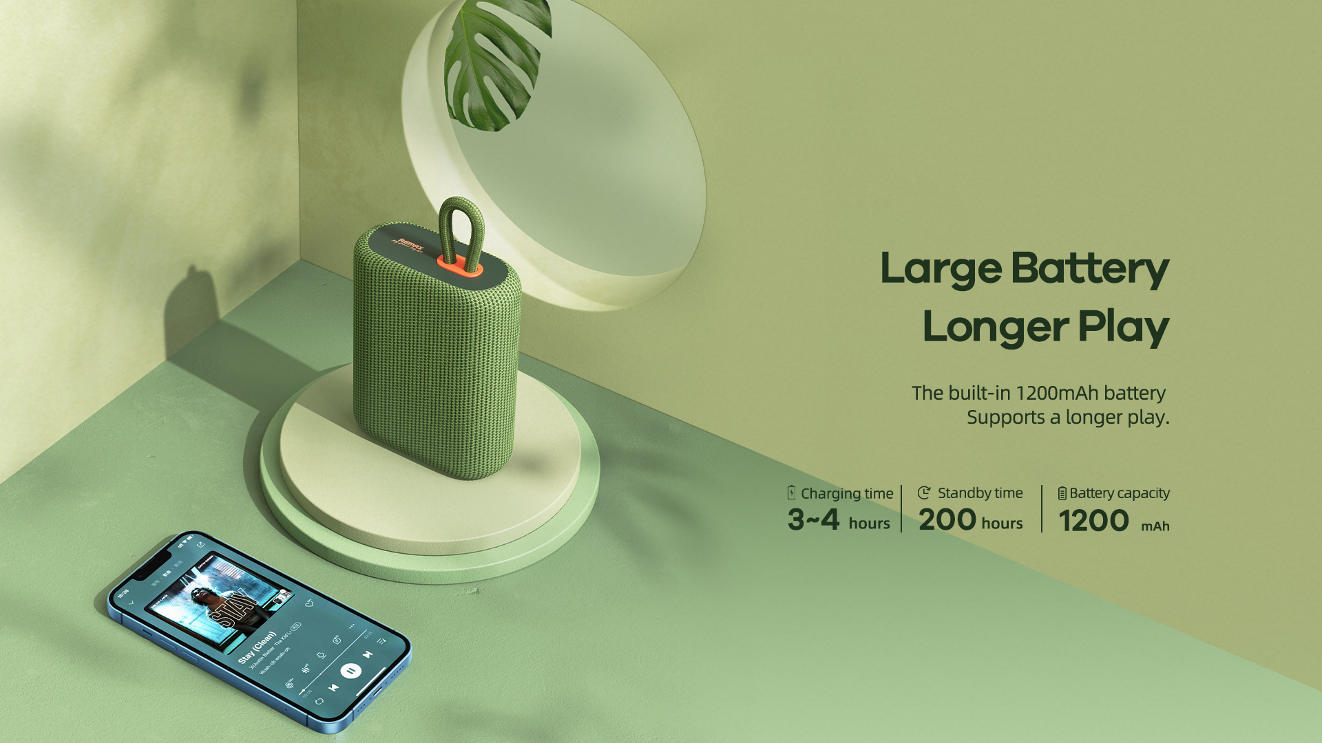 REMAX BLUETOOTH SPEAKER KINGKONG SERIES RB-M7 - Image 2
