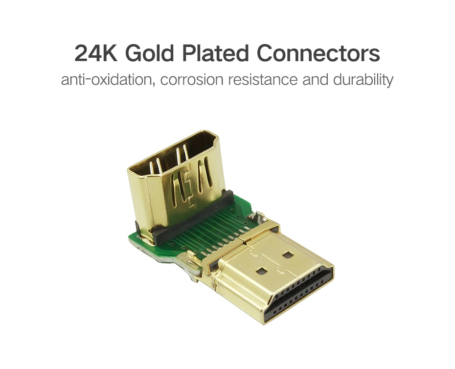 UGREEN 4K HDMI Male to Female Connector Gold Plated (20110) - Image 7