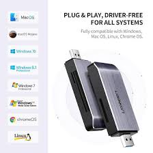 UGREEN 4-in-1 USB 3.0 Card Reader (50541) - Image 4