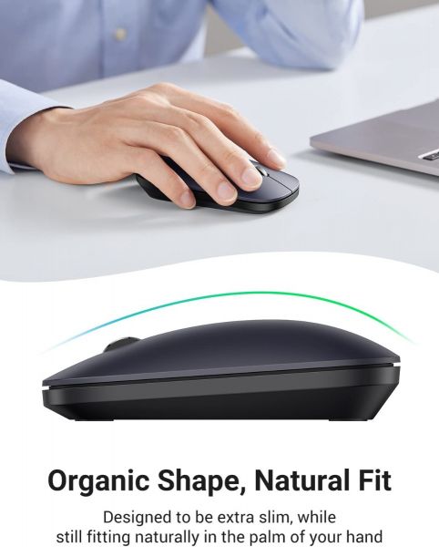 Ugreen Portable Ultra Silent Wireless Mouse 2.4G 90372 - Image 2