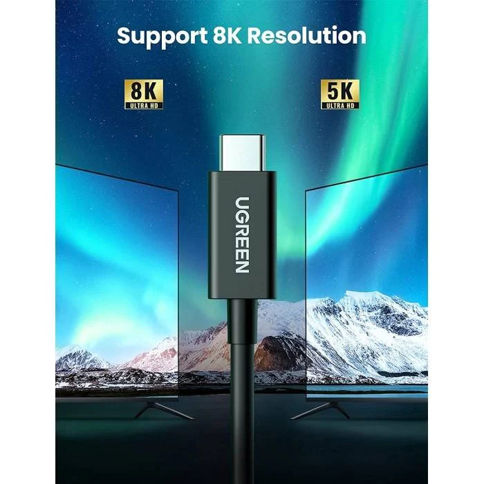 UGREEN Thunderbolt 4 USB-C Fast Charging Data Cable 100W 2m (60621) - Image 7