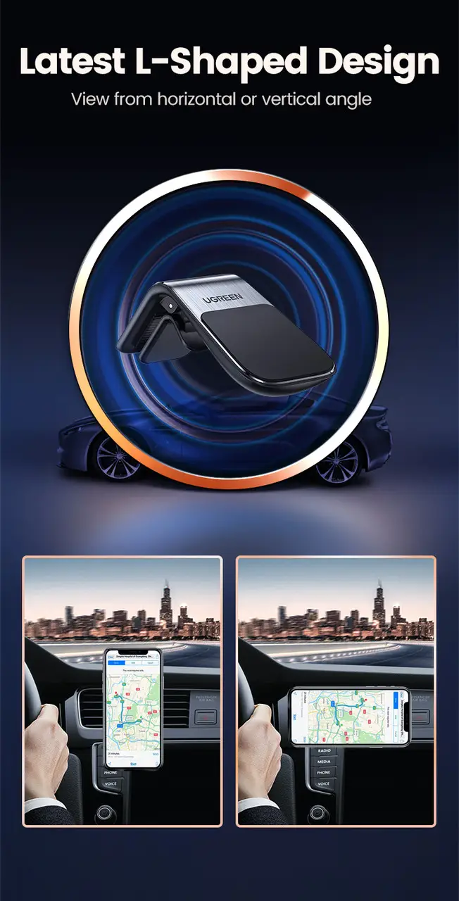 Ugreen Waterfall Magnetic Phone Holder 80712b - Image 3