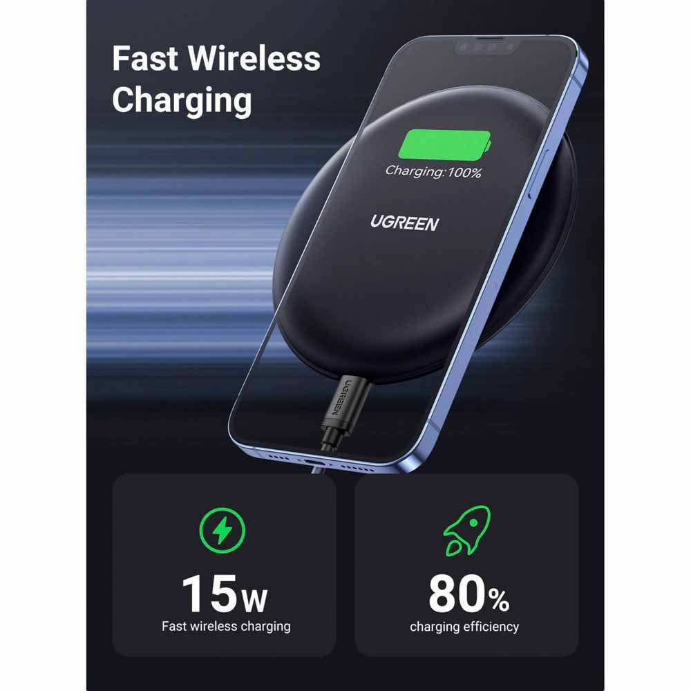 Ugreen Wireless Charger Qi 15W 80537 - Image 3