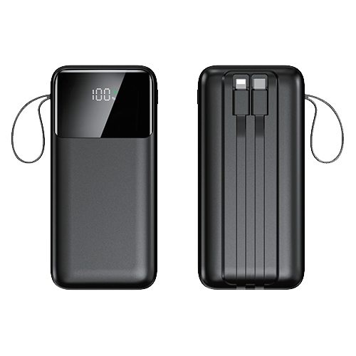 Yoo Face 20000mAH 22.5W with Built In Cables Power Bank PB-12