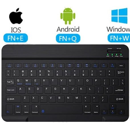 JEQANG JB-330 Bluetooth + Wireless Keyboard