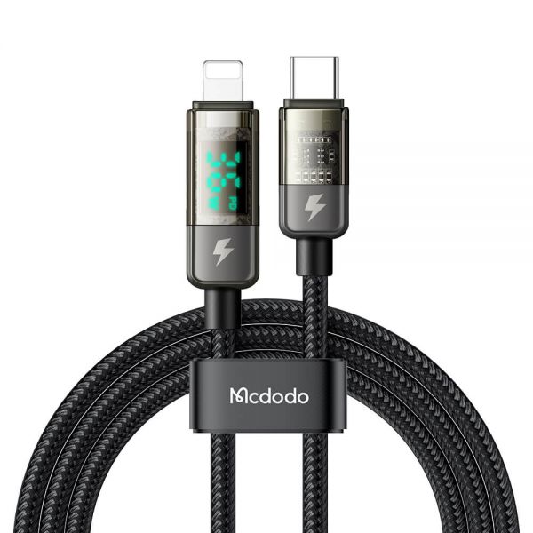 Mcdodo Type-c to Lightening Auto Power Off 30W 1.2m Cable CA-3600